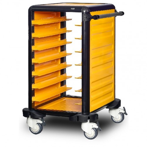 Chariot à plateau thermo 9 niveaux ouvert - GASTROLLEY -  G.TT.09.S.1