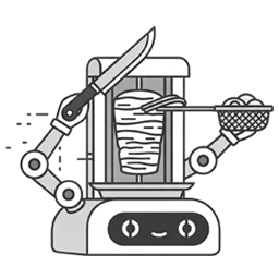 Robot kebab automatique