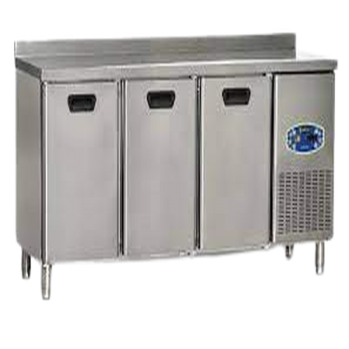 Table réfrigérée 3 portes  négatif - profondeur 70cm - DAMPAK - 22TDF3S-70