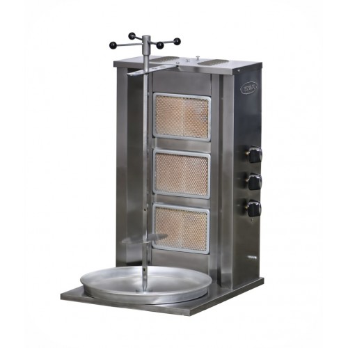 Machine à Doner kebab manuel Eco  2 Radiants à GAZ- PIMAK -  DO5/M73