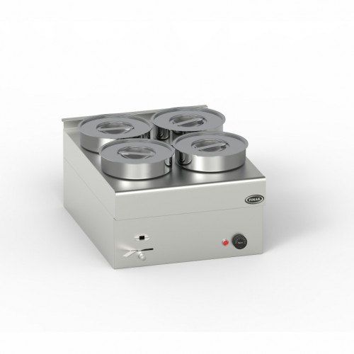 Bain marie à sauce ELECTRIQUE 2x4,5L - PIMAK -  M166-X.2