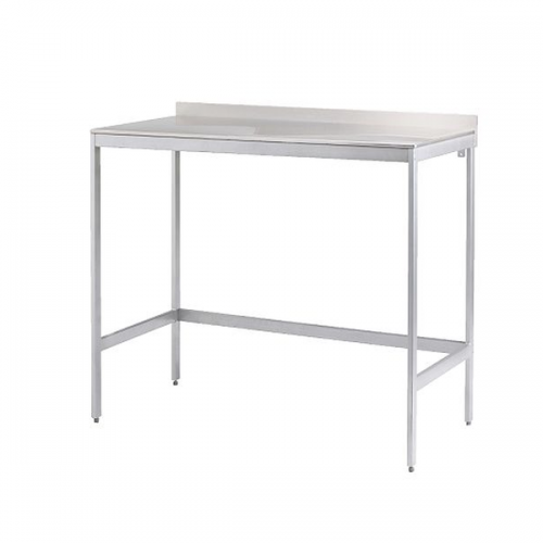 Table inox sans étagere basse 120x60cm - PIMAK -  PİMAK.12060.00
