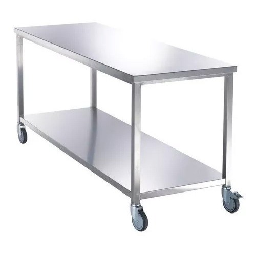 Chariot ouvert sur roulettes 1 étagère basse 160x60cm - PIMAK -  PİMAK.16060.70