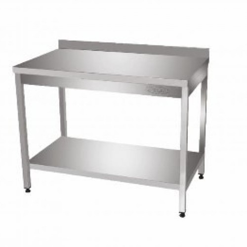 Table dessus marbre avec étagère basse 190x70cm - PIMAK -  PİMAK.19070.46