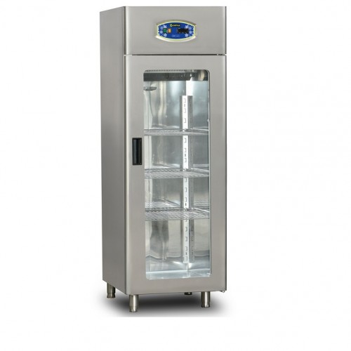 Armoire 1 porte vitrée positive 700L - DAMPAK -  22DBF1C-GN