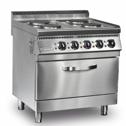 Piano 4 feux sur four ELECTRIQUE - PIMAK - 7OSFE-M182-2