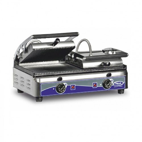 Grill panini ELECTRIQUE 20 tranches double clapet - PIMAK - M071-2