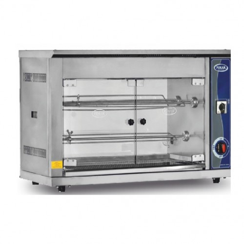 Rôtissoire à poser éco 3 broches / 9 poulets à GAZ - PIMAK -  PI/M002