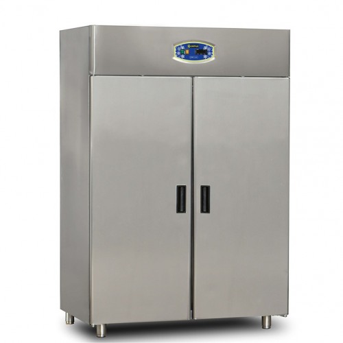 Armoire 2 portes pleines positive 1400L - DAMPAK -  22DBF2S-GN